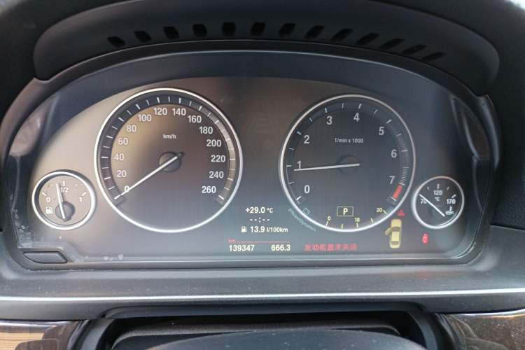 Used BMW 5 Series 2014 525Li Leading Model Instrument Cluster