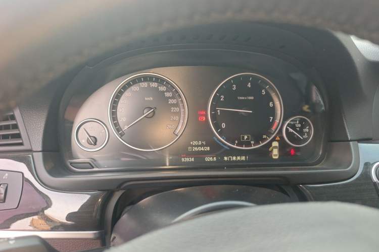 Used BMW 5 Series 2014 525Li Luxury Design Package Instrument Cluster