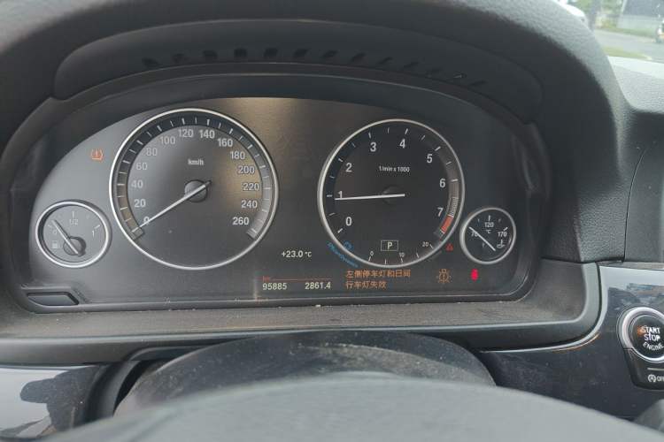Used BMW 5 Series 2014 520Li Elegant Model Instrument Cluster