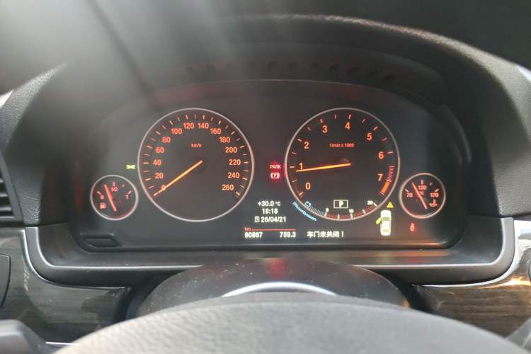 Used BMW 5 Series 2014 525Li Luxury Design Package Instrument Cluster
