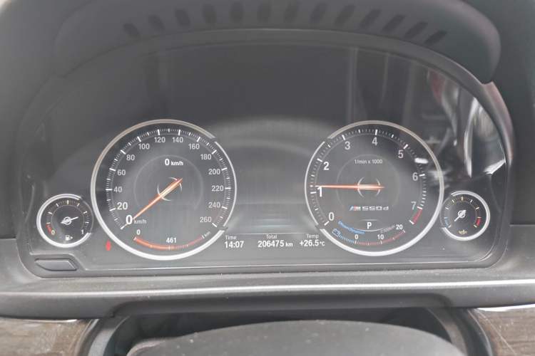 Used BMW 5 Series 2014 525Li Luxury Design Package Instrument Cluster