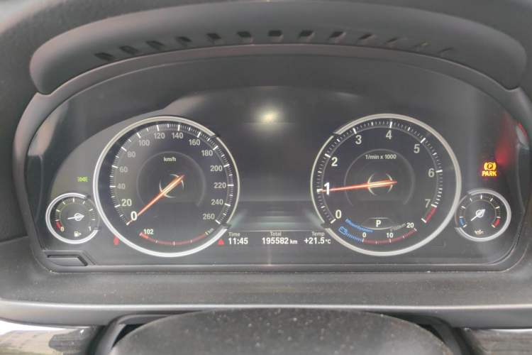 Used BMW 5 Series 2014 525Li Luxury Design Package Instrument Cluster