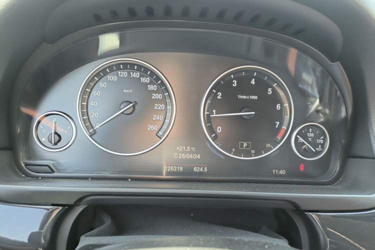 Used BMW 5 Series 2014 520Li Elegant Model Instrument Cluster