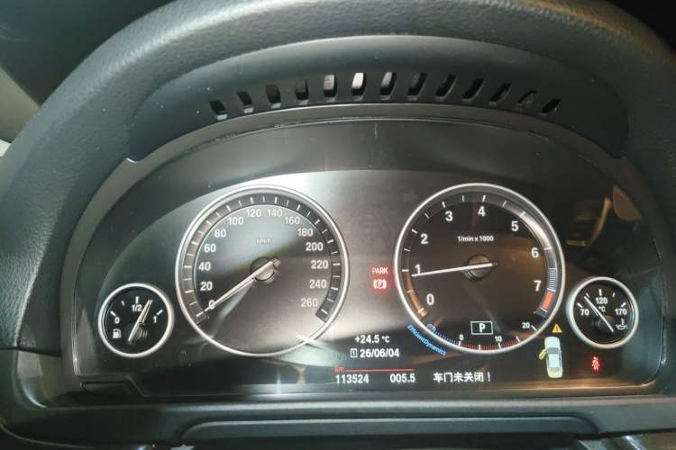 Used BMW 5 Series 2014 525Li Luxury Design Package Instrument Cluster