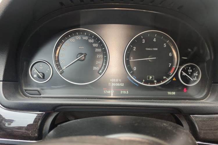 Used BMW 5 Series 2014 525Li Luxury Design Package Instrument Cluster