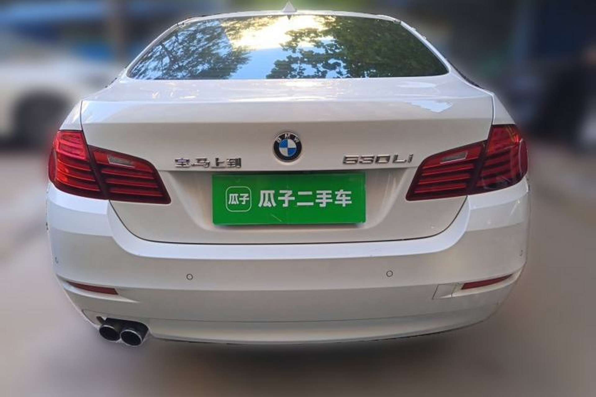 Used BMW 5 Series 2014 530Li Leading Model Rear