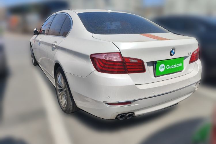 Used BMW 5 Series 2014 525Li Luxury Design Package Rear Left 45 Deg