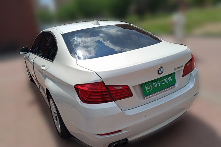 Used BMW 5 Series 2014 520i Elegant Edition Rear Left 45 Deg