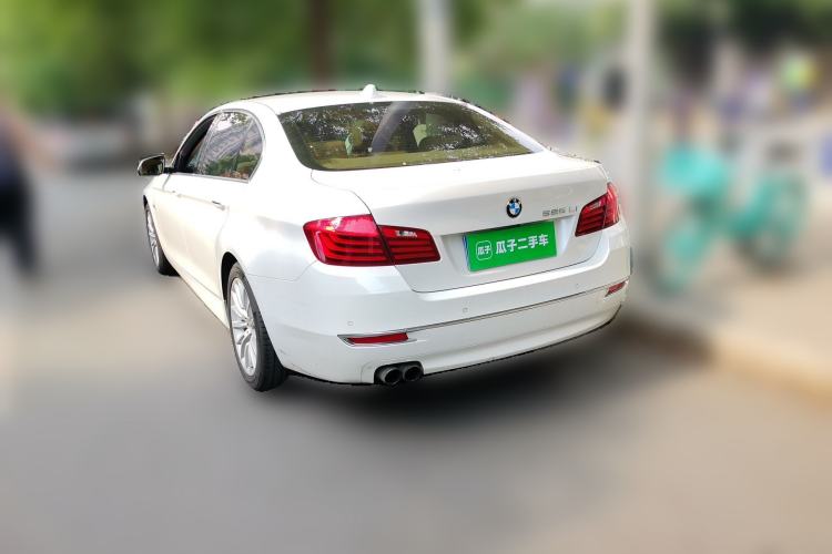 Used BMW 5 Series 2014 525Li Luxury Design Package Rear Left 45 Deg