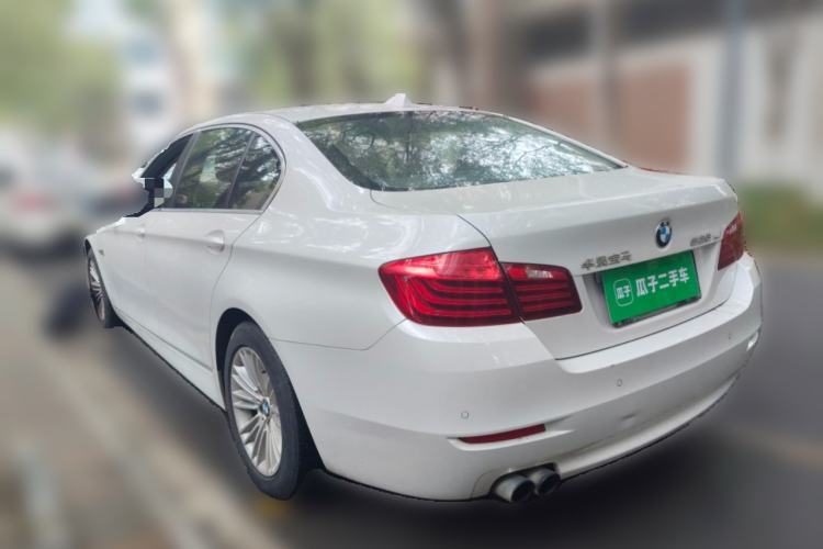 Used BMW 5 Series 2014 525Li Leading Model Rear Left 45 Deg