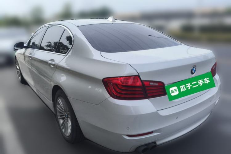 Used BMW 5 Series 2014 525Li Leading Model Rear Left 45 Deg