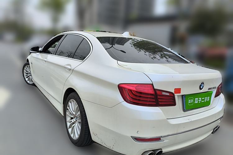 Used BMW 5 Series 2014 525Li Luxury Design Package Rear Left 45 Deg