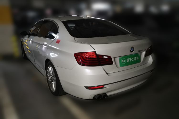 Used BMW 5 Series 2014 525Li Luxury Design Package Rear Left 45 Deg