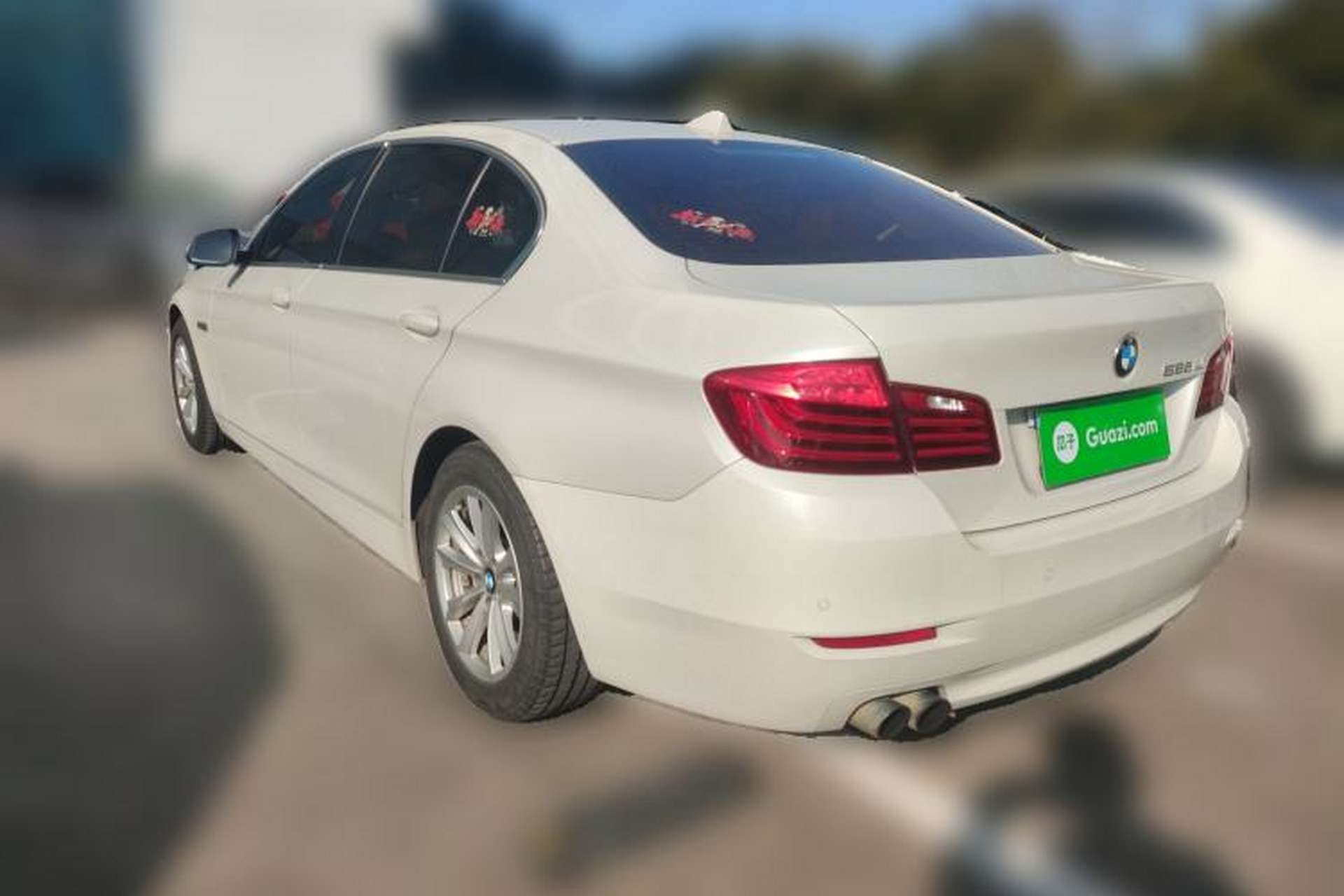 Used BMW 5 Series 2014 520Li Elegant Model Rear Left 45 Deg