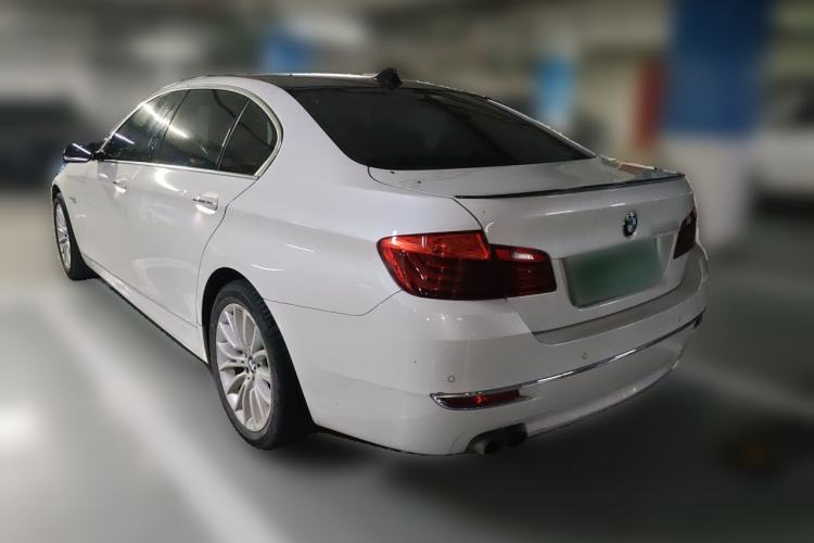 Used BMW 5 Series 2014 525Li Luxury Design Package Rear Left 45 Deg