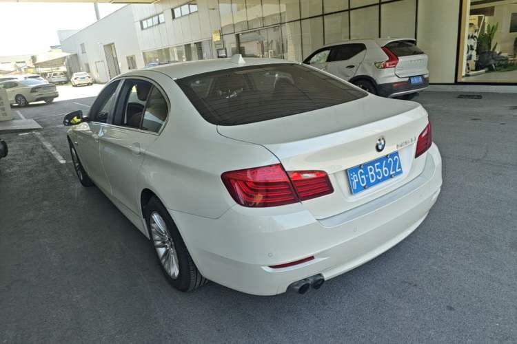 Used BMW 5 Series 2014 525Li Leading Model Rear Left 45 Deg