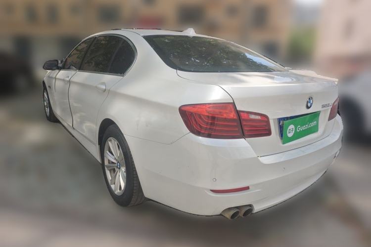 Used BMW 5 Series 2014 520Li Elegant Model Rear Left 45 Deg