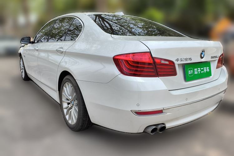 Used BMW 5 Series 2014 525Li Luxury Design Package Rear Left 45 Deg