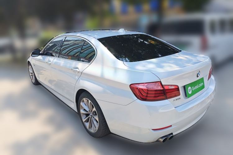 Used BMW 5 Series 2014 528Li Leading Model Rear Left 45 Deg