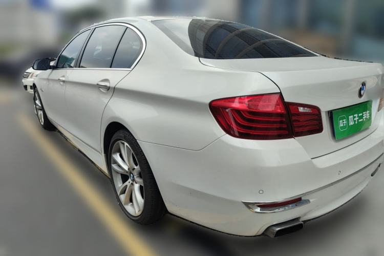 Used BMW 5 Series 2014 535Li Leading Model Rear Left 45 Deg