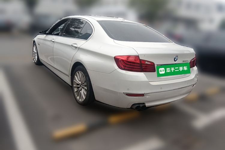 Used BMW 5 Series 2014 525Li Luxury Design Package Rear Left 45 Deg