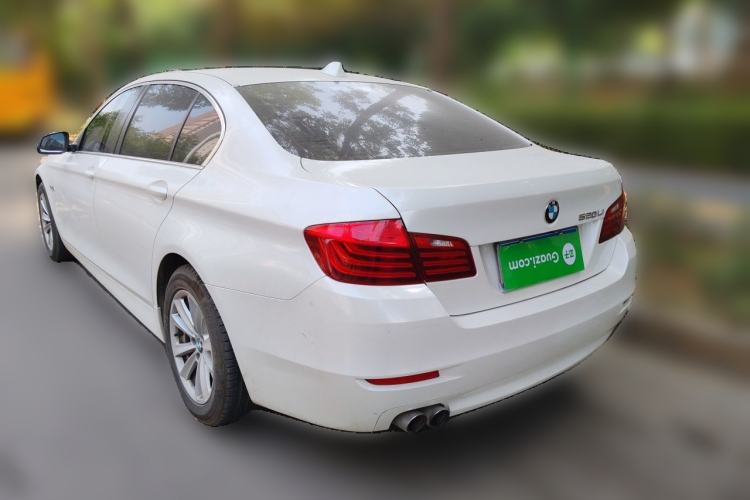 Used BMW 5 Series 2014 520Li Elegant Model Rear Left 45 Deg