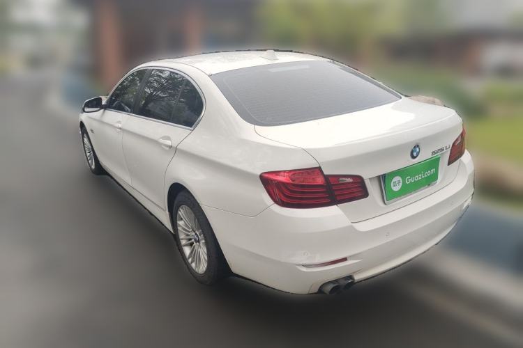 Used BMW 5 Series 2014 525Li Leading Model Rear Left 45 Deg