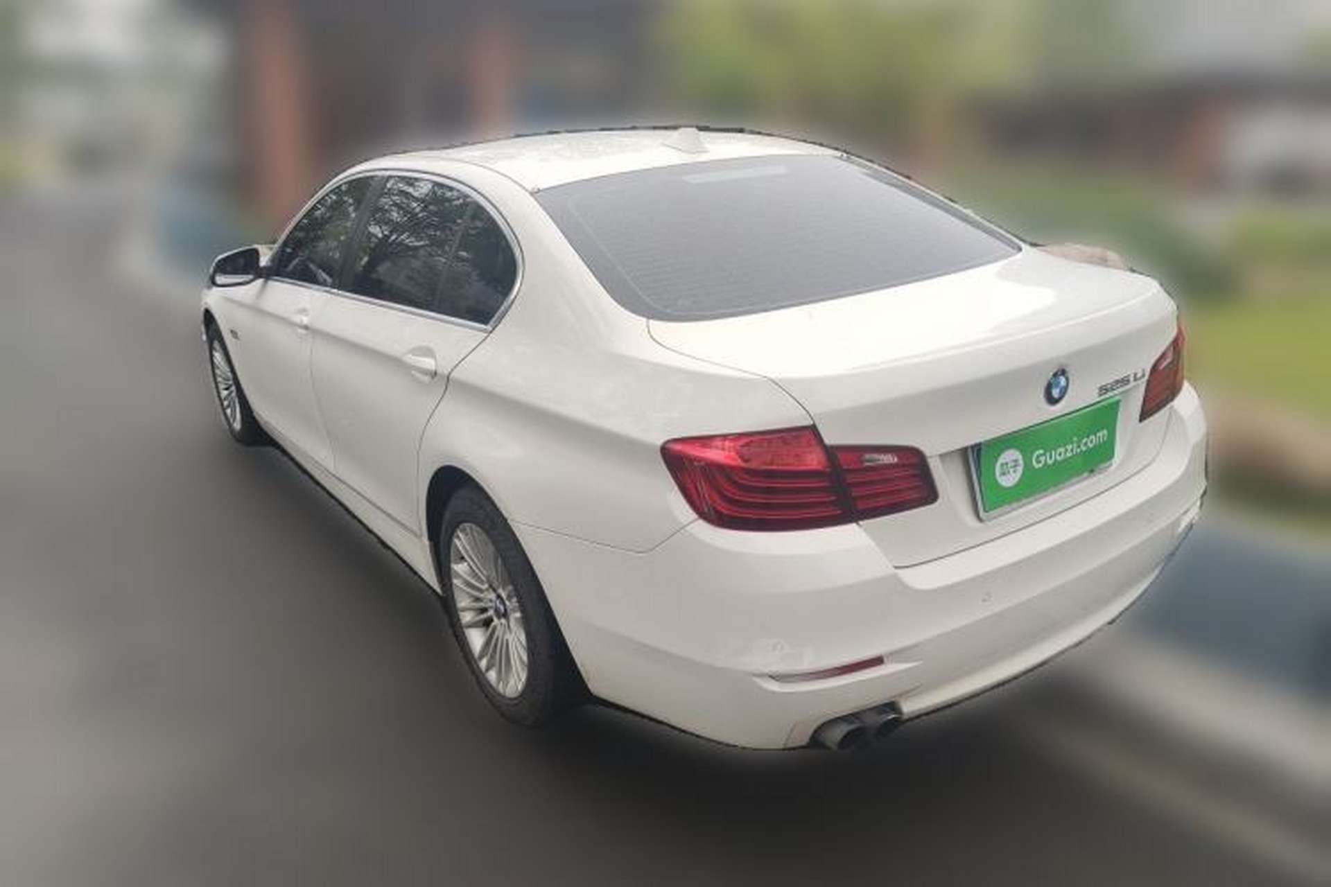 Used BMW 5 Series 2014 525Li Leading Model Rear Left 45 Deg
