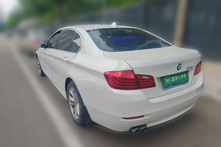 Used BMW 5 Series 2014 520Li Elegant Model Rear Left 45 Deg