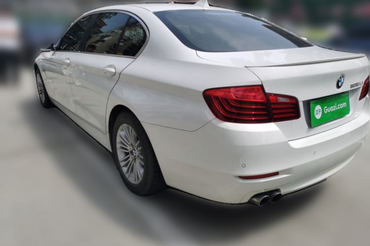 Used BMW 5 Series 2014 525Li Leading Model Rear Left 45 Deg