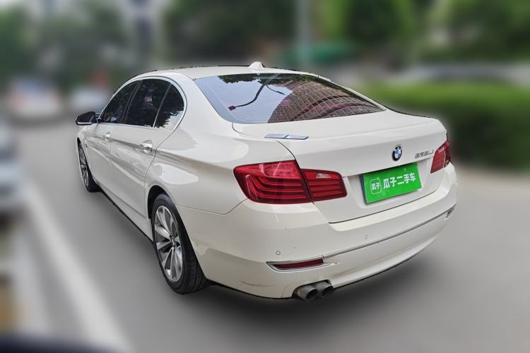 Used BMW 5 Series 2014 525Li Fashion Design Package Rear Left 45 Deg