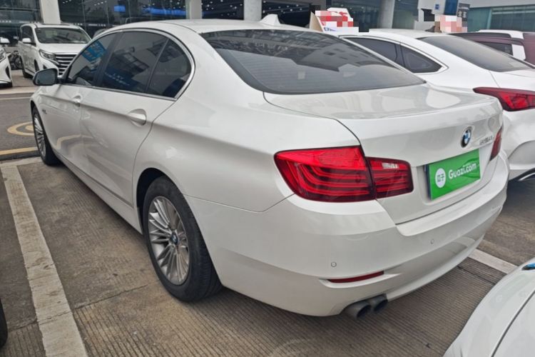 Used BMW 5 Series 2014 525Li Leading Model Rear Left 45 Deg
