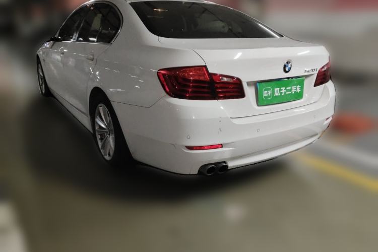 Used BMW 5 Series 2014 520i Elegant Edition Rear Left 45 Deg