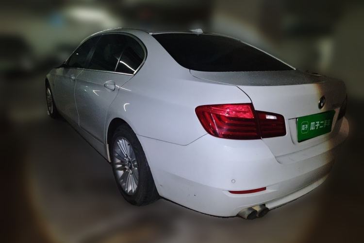 Used BMW 5 Series 2014 525Li Leading Model Rear Left 45 Deg