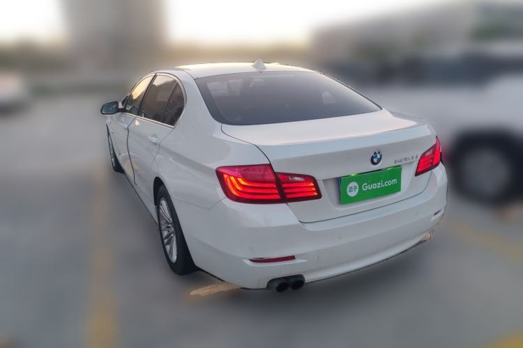 Used BMW 5 Series 2014 525Li Leading Model Rear Left 45 Deg