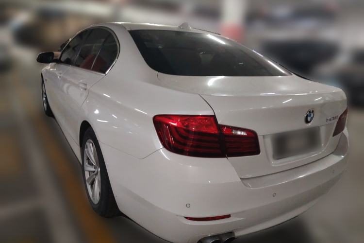 Used BMW 5 Series 2014 520i Elegant Edition Rear Left 45 Deg