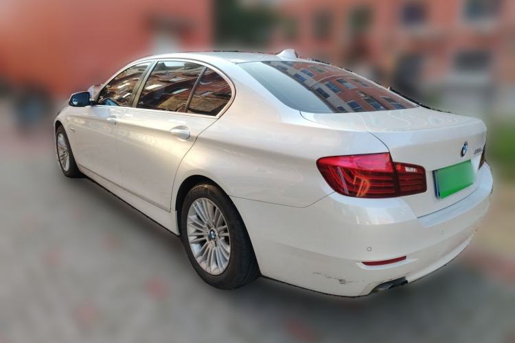 Used BMW 5 Series 2014 525Li Leading Model Rear Left 45 Deg