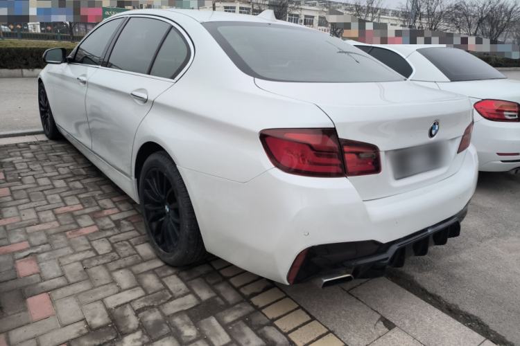 Used BMW 5 Series 2014 525Li Luxury Design Package Rear Left 45 Deg