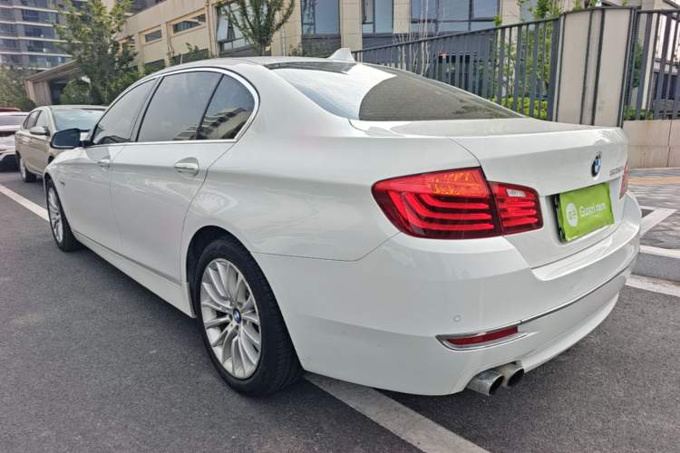 Used BMW 5 Series 2014 525Li Luxury Design Package Rear Left 45 Deg