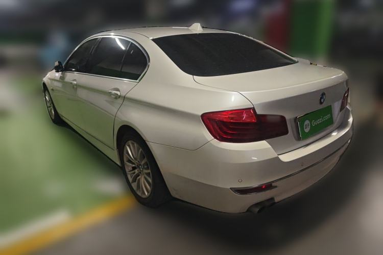 Used BMW 5 Series 2014 525Li Luxury Design Package Rear Left 45 Deg