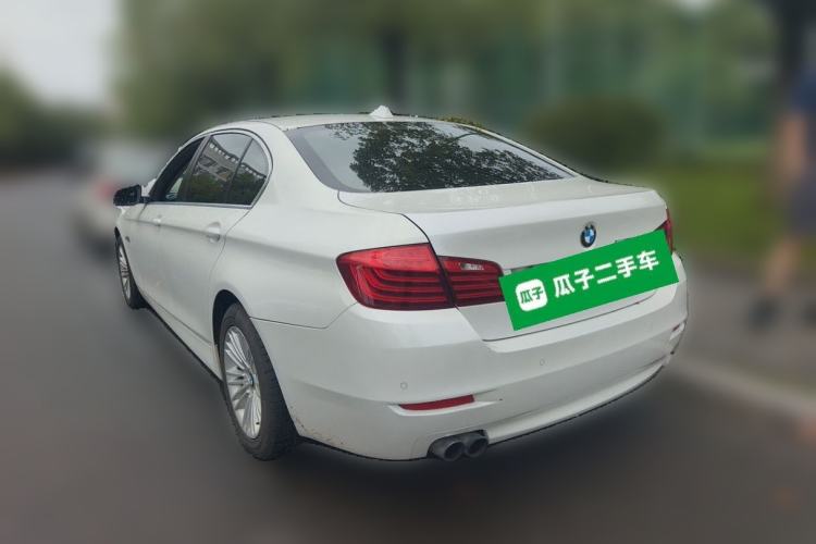 Used BMW 5 Series 2014 525Li Leading Model Rear Left 45 Deg