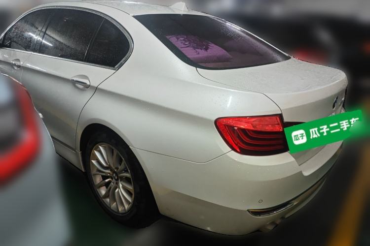 Used BMW 5 Series 2014 525Li Luxury Design Package Rear Left 45 Deg