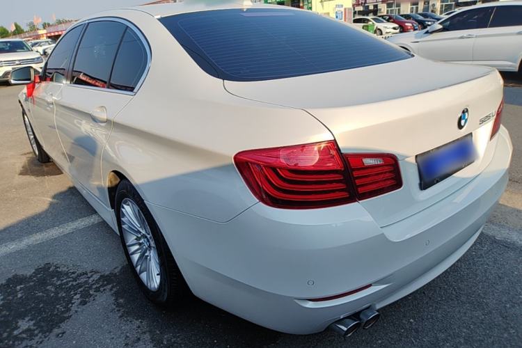 Used BMW 5 Series 2014 525Li Leading Model Rear Left 45 Deg