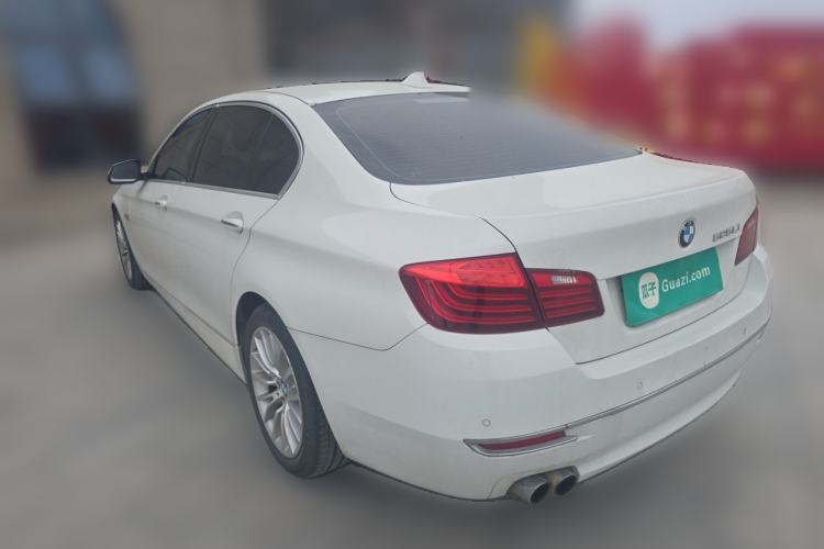 Used BMW 5 Series 2014 525Li Luxury Design Package Rear Left 45 Deg