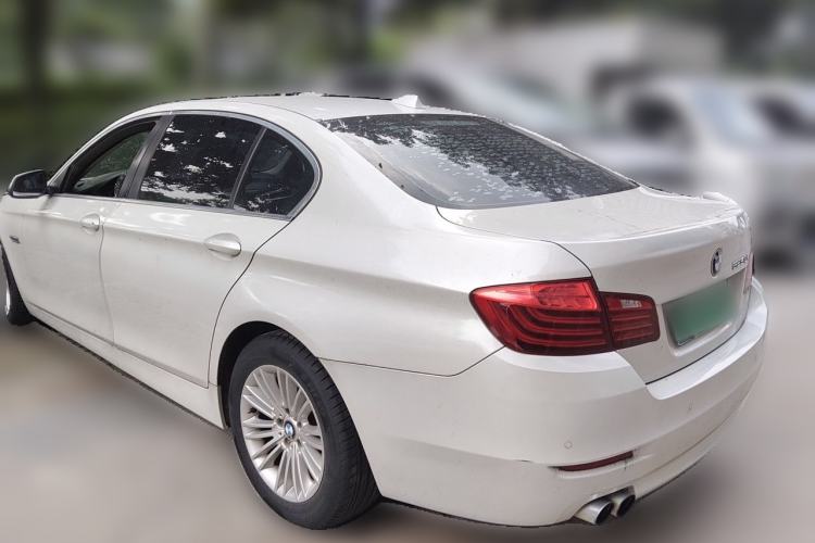 Used BMW 5 Series 2014 525Li Leading Model Rear Left 45 Deg