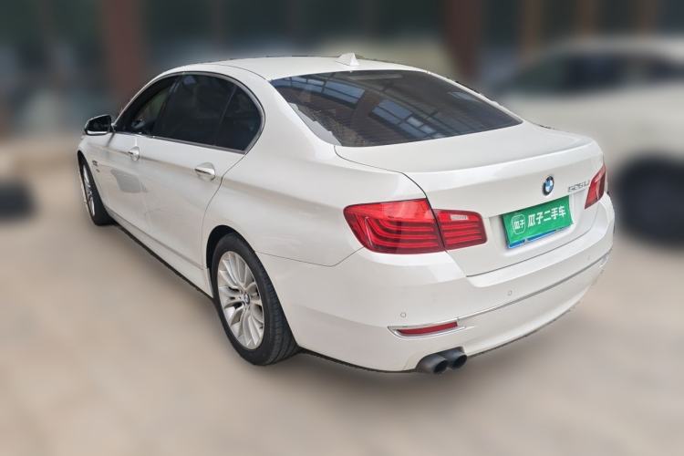 Used BMW 5 Series 2014 525Li Luxury Design Package Rear Left 45 Deg
