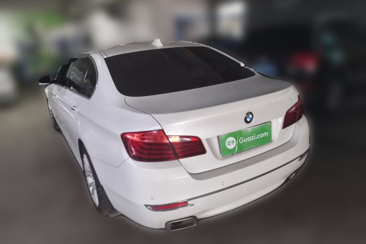 Used BMW 5 Series 2014 525Li Luxury Design Package Rear Left 45 Deg