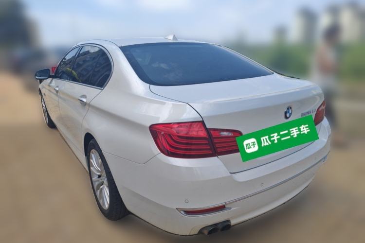Used BMW 5 Series 2014 525Li Luxury Design Package Rear Left 45 Deg