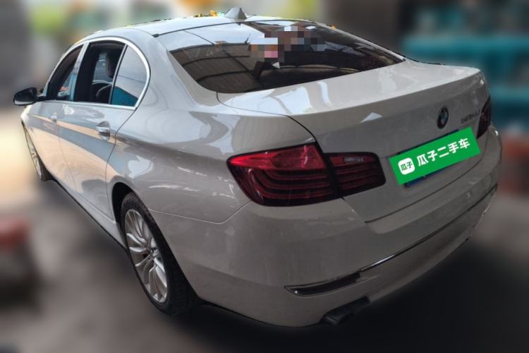 Used BMW 5 Series 2014 525Li Luxury Design Package Rear Left 45 Deg