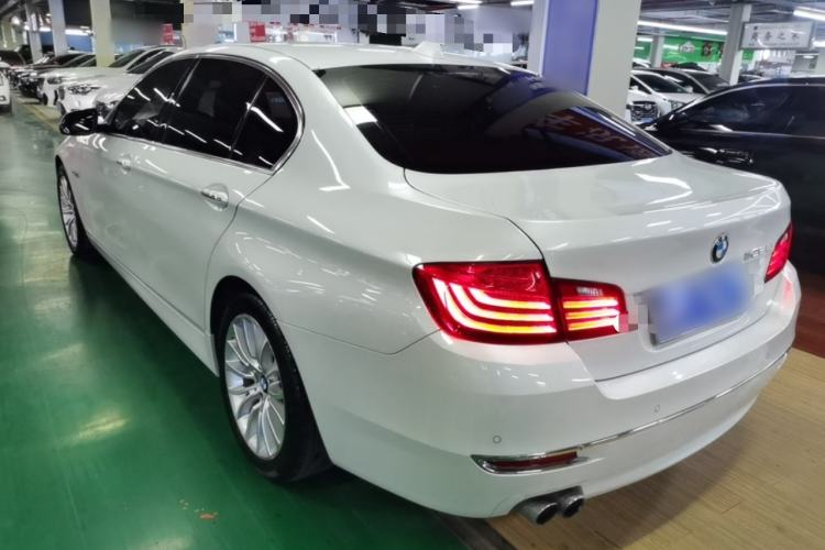 Used BMW 5 Series 2014 525Li Luxury Design Package Rear Left 45 Deg